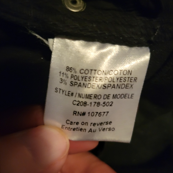 * * ALICE + OLIVIA black mid rise straight leg jeans 👖 - Picture 6 of 6